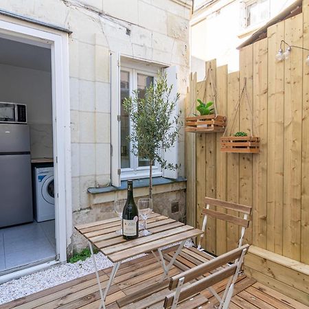 Le Chanzy-Terrasse privative Saumur Esterno foto